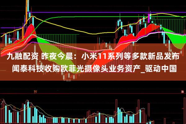 九融配资 昨夜今晨：小米11系列等多款新品发布 闻泰科技收购欧菲光摄像头业务资产_驱动中国