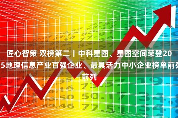 匠心智策 双榜第二丨中科星图、星图空间荣登2025地理信息产业百强企业、最具活力中小企业榜单前列